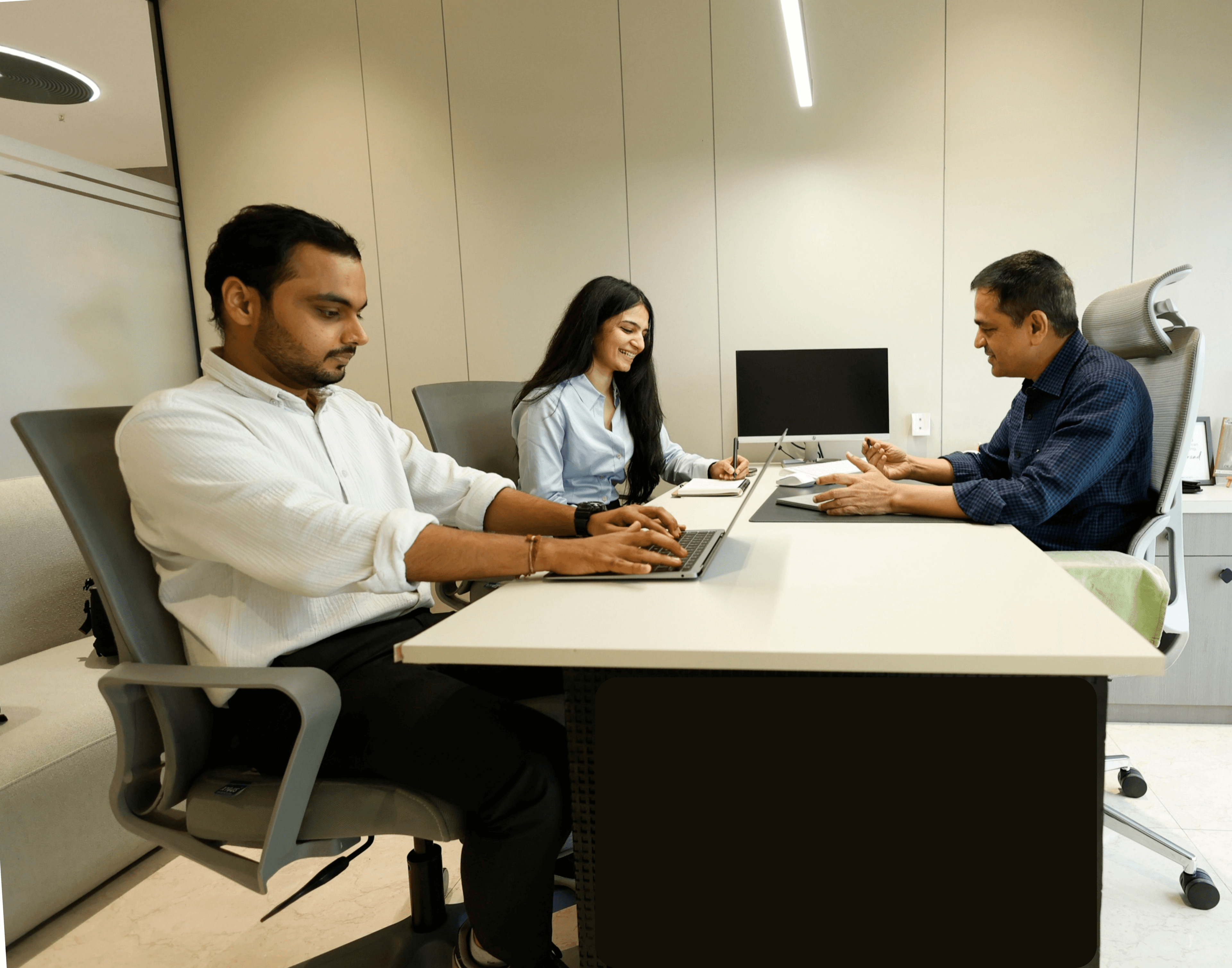 The Be IPO Ready advisory team collaborating in the office